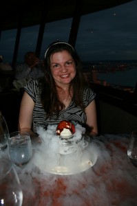Lunar Orbiter at the Space Needle