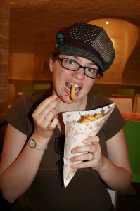 Lydia at Fries Museum Brugge