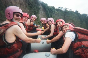 White water rafting - Banos, Ecuador