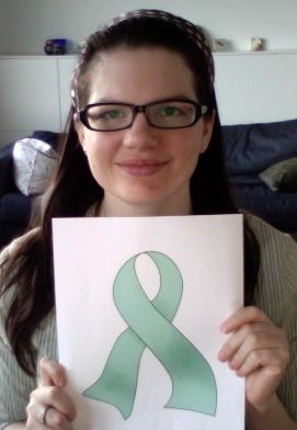 My teal ribbon.