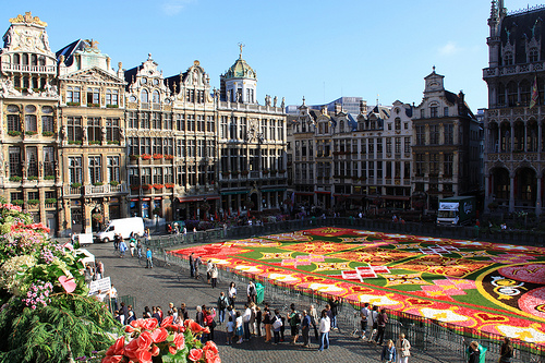 From the balcony of the Stadhuis / Hôtel de Ville