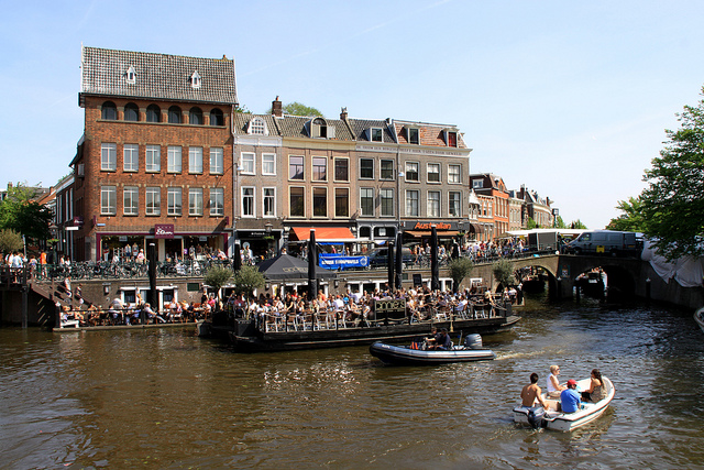 Dinner by the canal
