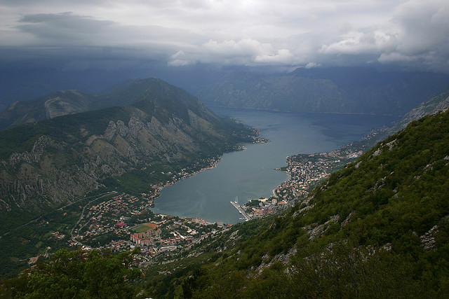 The view from the mountains
