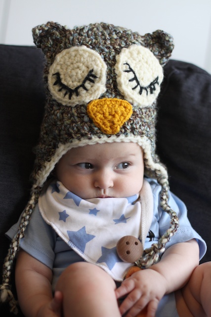 Sleepy owl