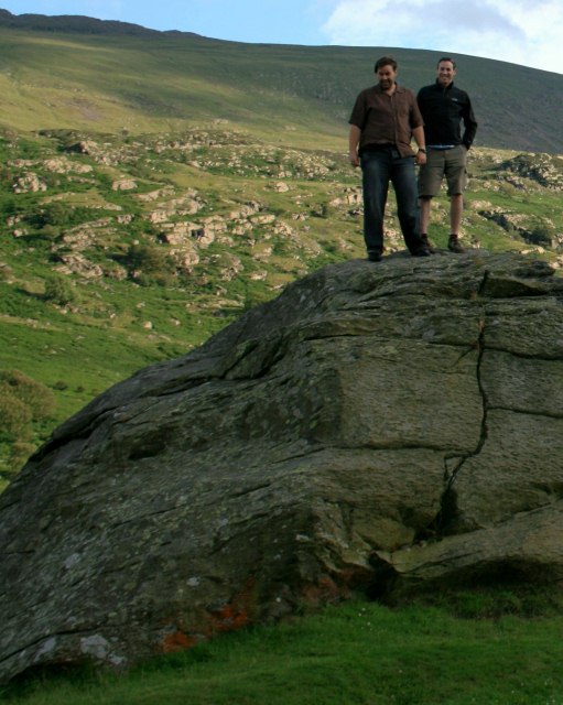 Adrian and Russell in Wales