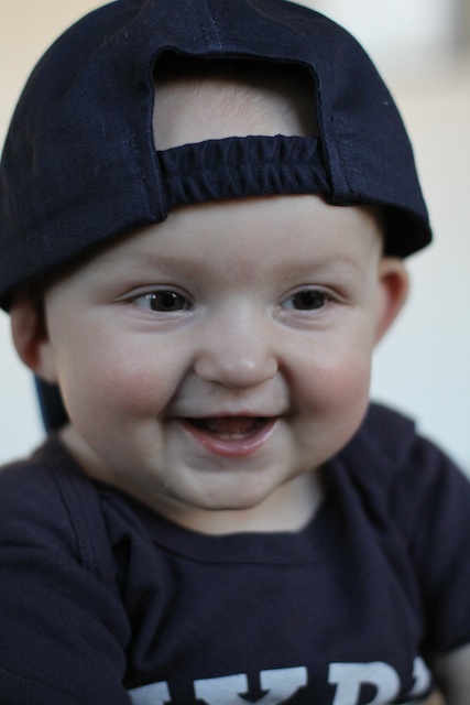 This is the last time he will be allowed to wear his hat backwards
