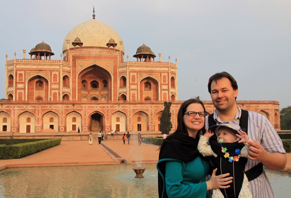 Sunset at the Baby Taj