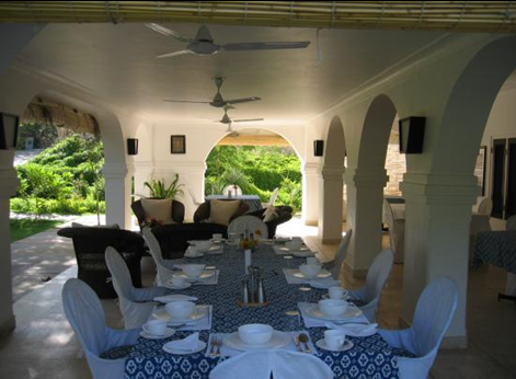 Dining area