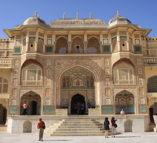 Front of palace